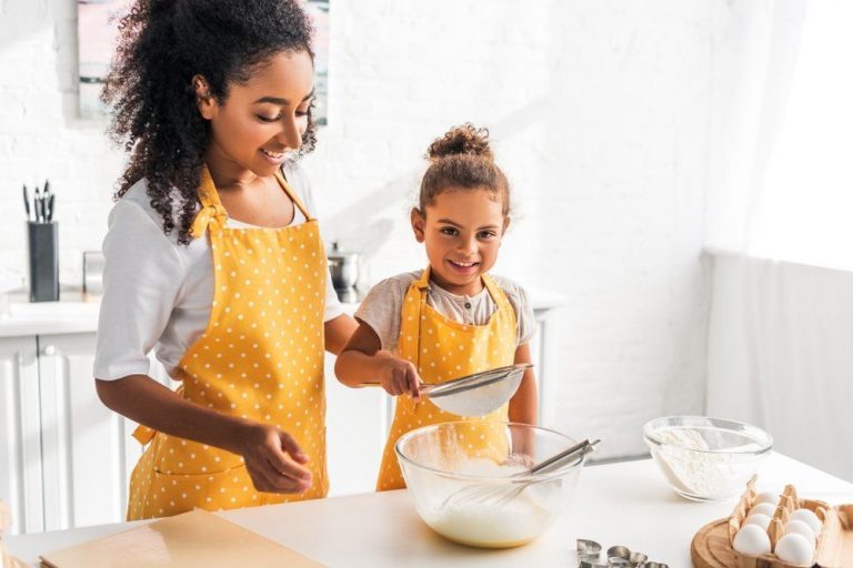Black Mother and Daughter