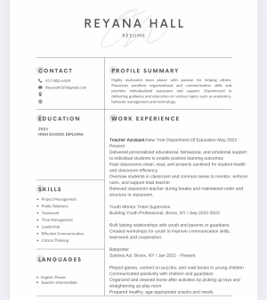 Reyana H - Project Casting Gallery Image 1 Reyana H - Gallery Image 1