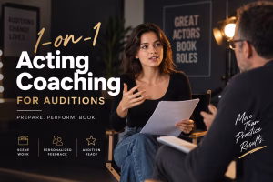 1-on-1 Acting Coaching for Auditions - Project Casting Gallery Image 4 1-on-1 Acting Coaching for Auditions - Gallery Image 4