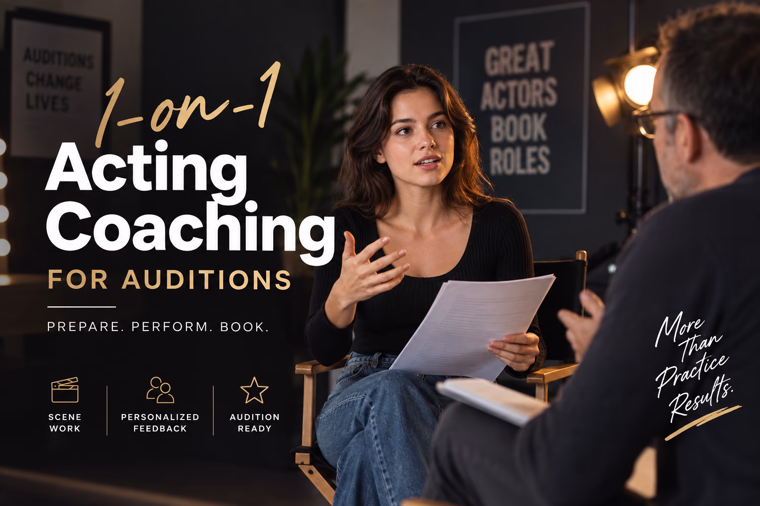 1-on-1 Acting Coaching for Auditions - Project Casting Gallery Image 4 1-on-1 Acting Coaching for Auditions - Gallery Image 4
