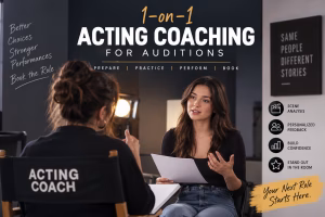 1-on-1 Acting Coaching for Auditions - Project Casting Gallery Image 2 1-on-1 Acting Coaching for Auditions - Gallery Image 2