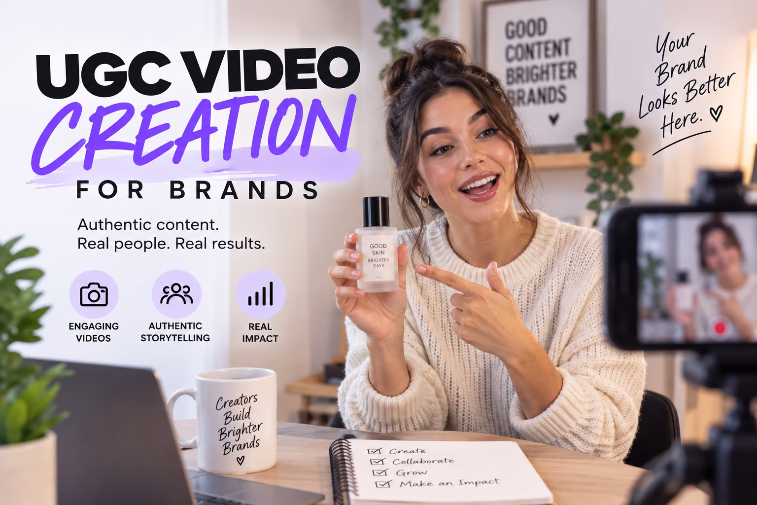 UGC Video Creation for Brands - Project Casting Gallery Image 1 UGC Video Creation for Brands - Gallery Image 1